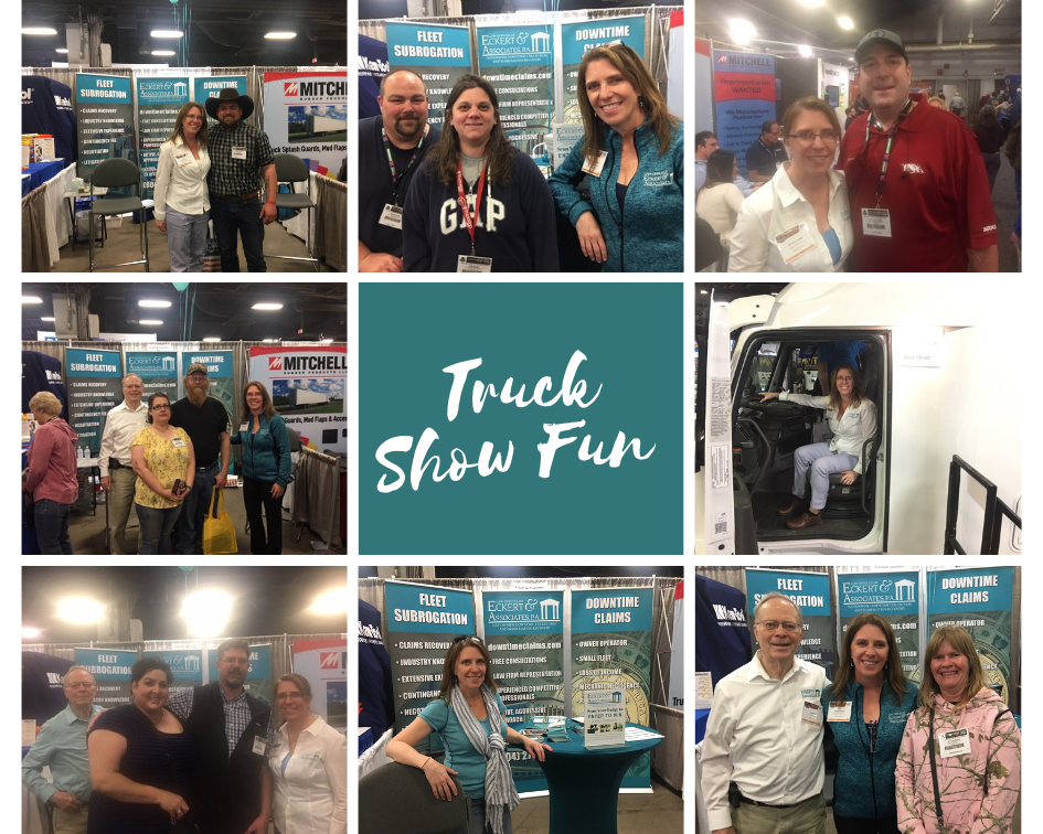 Collage of Trucking Show