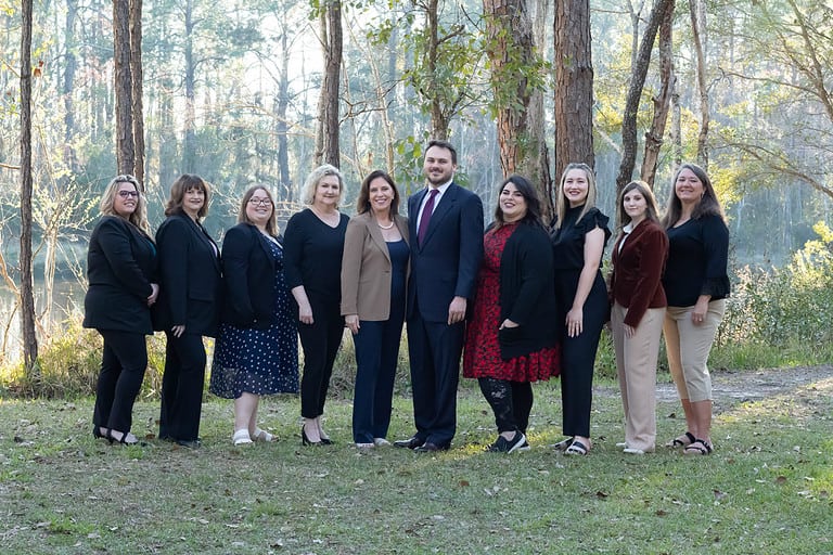 The Eckert PA team - group shot outside